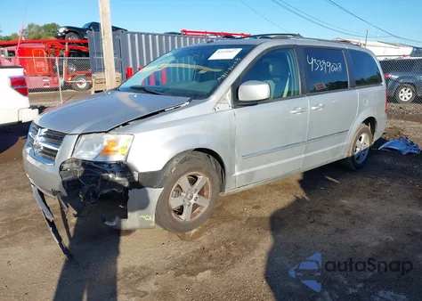 2008 Dodge Grand Caravan Sxt from USA, damaged, VIN 1D8HN54P88B140212